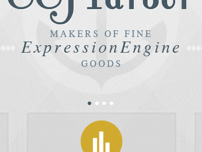 Fine EE Goods anchor expressionengine icon nautical yellow