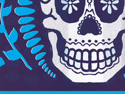 Ecclesiastes day of the dead illustration skull