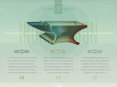 Iron to Iron