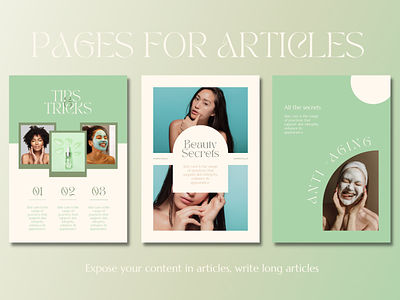 Write articles like a pro with this new Ebook Canva Template