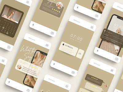 Ladypreneur socia templates I CANVA behance branding bundle calendar canva canva design canva instagram canva template design games instagram story instagram template interactive stories interface notes reminder story canva story template ui ux