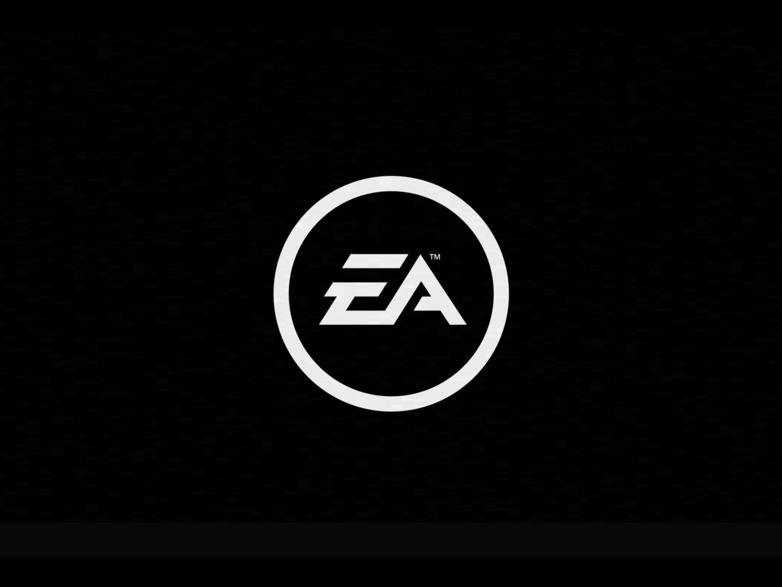 EA Sports Logo Glitch Animation 2d animation adobe after effects animated logo animated video animation design gif animation glitch animation glitch effect logo logo animation loop animation motion design motion graphics