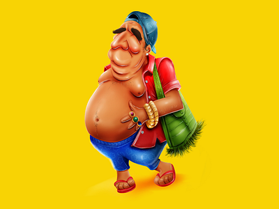 Mr Chuck character game ios ipad rpg select stone