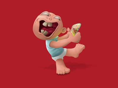 goole baby character design games illustration ios select