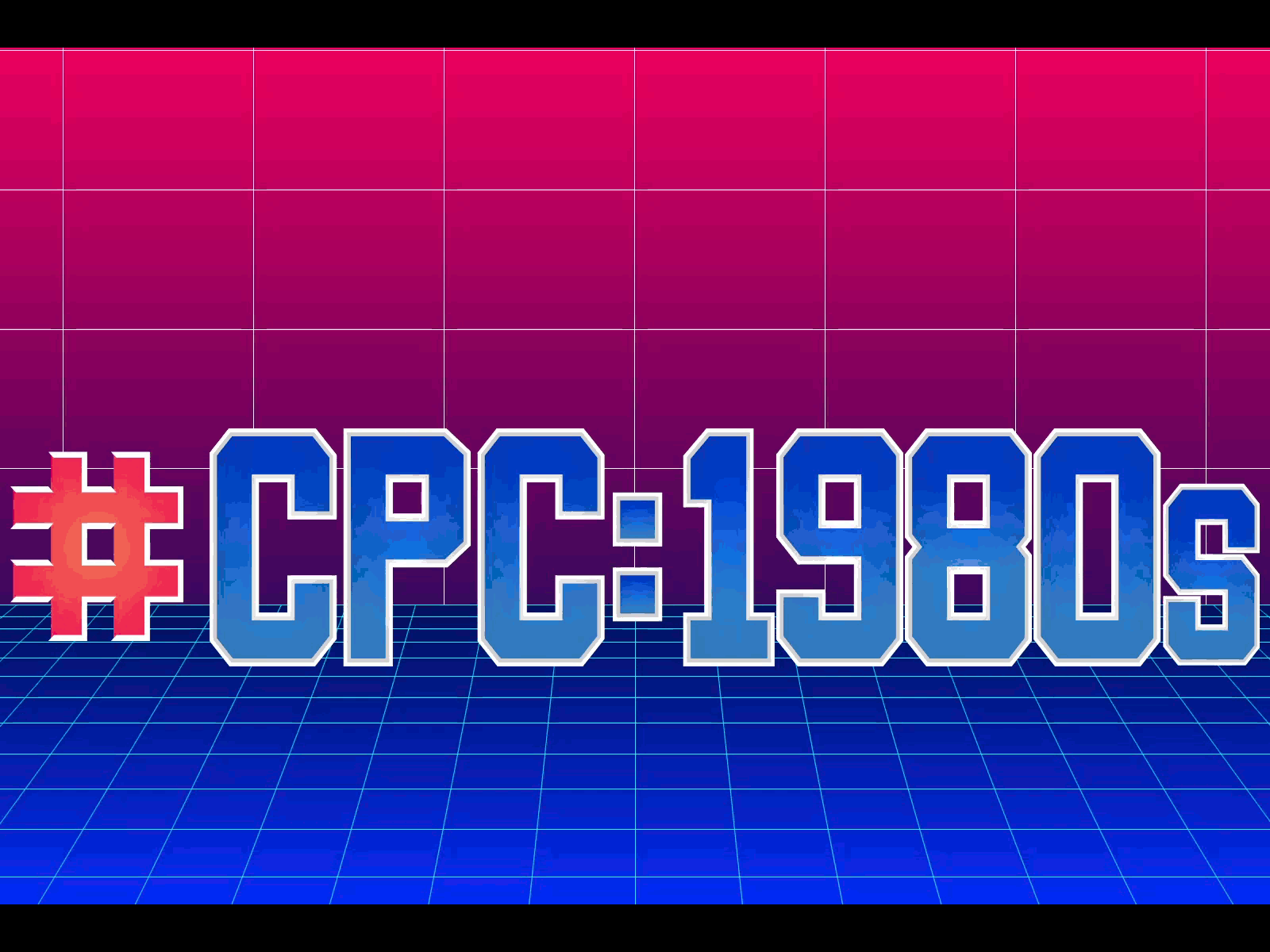 '80s Retrowave Animated Grids animated gif animation motion graphics retrowave grids