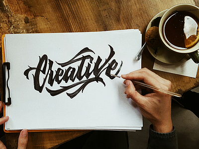 Helo brush hand lettering type typehomies typography