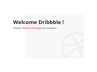 Dribbble