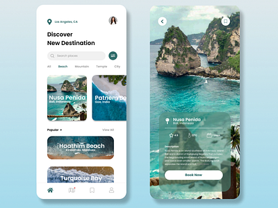 Travel App UI