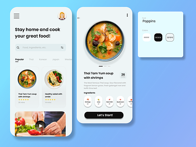 Cooking App UI