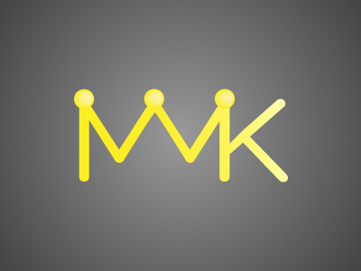 Make Me King Logo crown king logo yellow