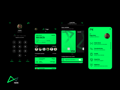 Redesign Next Bank App app bank mobile next ui ux