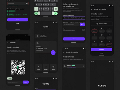 App Wallet Crypto - Lunes Wallet