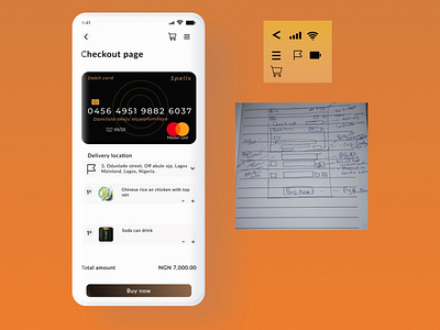 Check out page app checkout design page ui ux