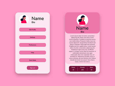 #DailyUI #006 - User Profile