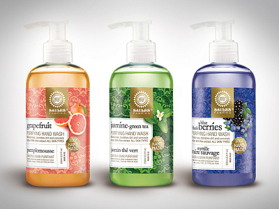 Hand Wash Package Design fruit package packaging soap wash