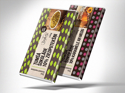 Eco Chocolate Packaging Design 3d visualization chocolate bar package chocolate packaging eco chocolate package pattern package