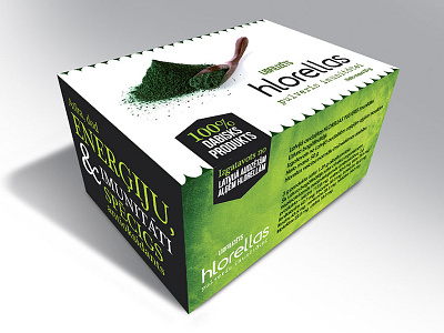 Chlorella Packaging Design eco package design food packaging design green packaga package mockup