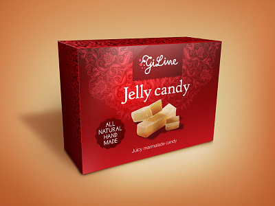 Jelly Candy Packaging Design candy package jelly candy packaging design product photography red package sweets packaging