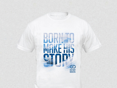 History Makers T-shirt design logo design logotype t shirt design tshirt design white tshirt