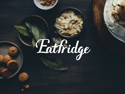 Eatfridge Logo Desing app eat food fridge logo logotype