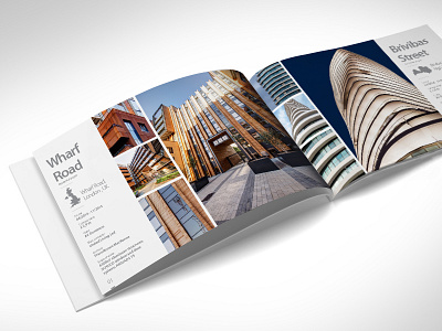 Skonto Plan LTD Portfolio book booklet design graphic portfolio