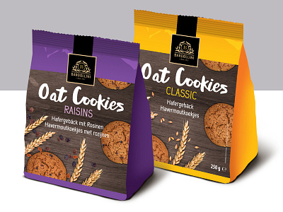 Oat Cookies cookies design food food packaging logotype package packaging