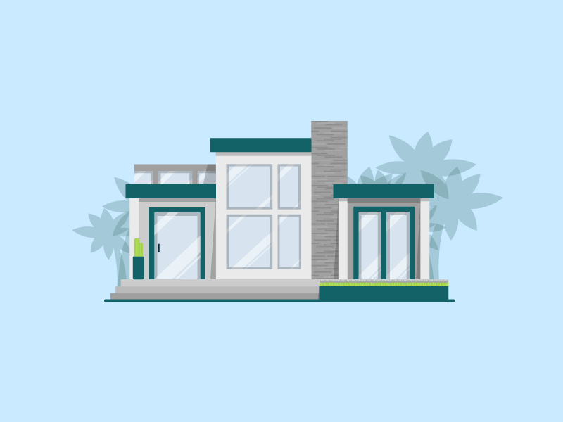 Modern Home by Daniela Avila on Dribbble