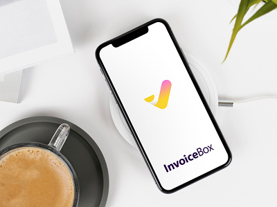 InvoiceBox app icon branding design logo minimalism payment
