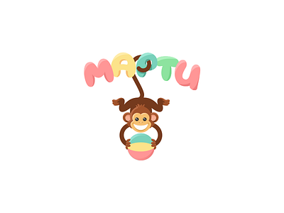 Marty! art cartoon design funny illustration kids logo monkey play