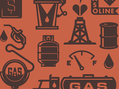 Gas Crisis Illustrations