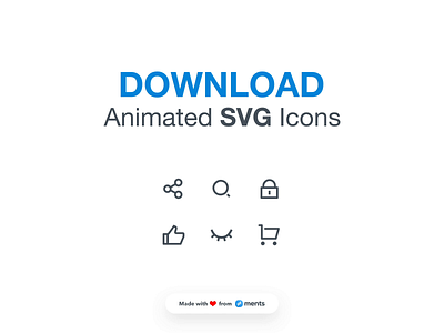 Download free SVG Animated Icons android animation design flat icon illustration interface ios ui vector