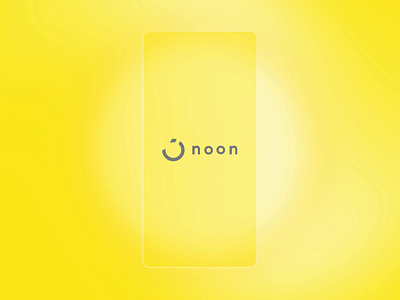 noon Splash Concept android animation app branding design graphic design illustration interface ios logo motion graphics ui