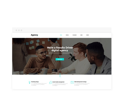Multi Purpose Wix Template | Agency