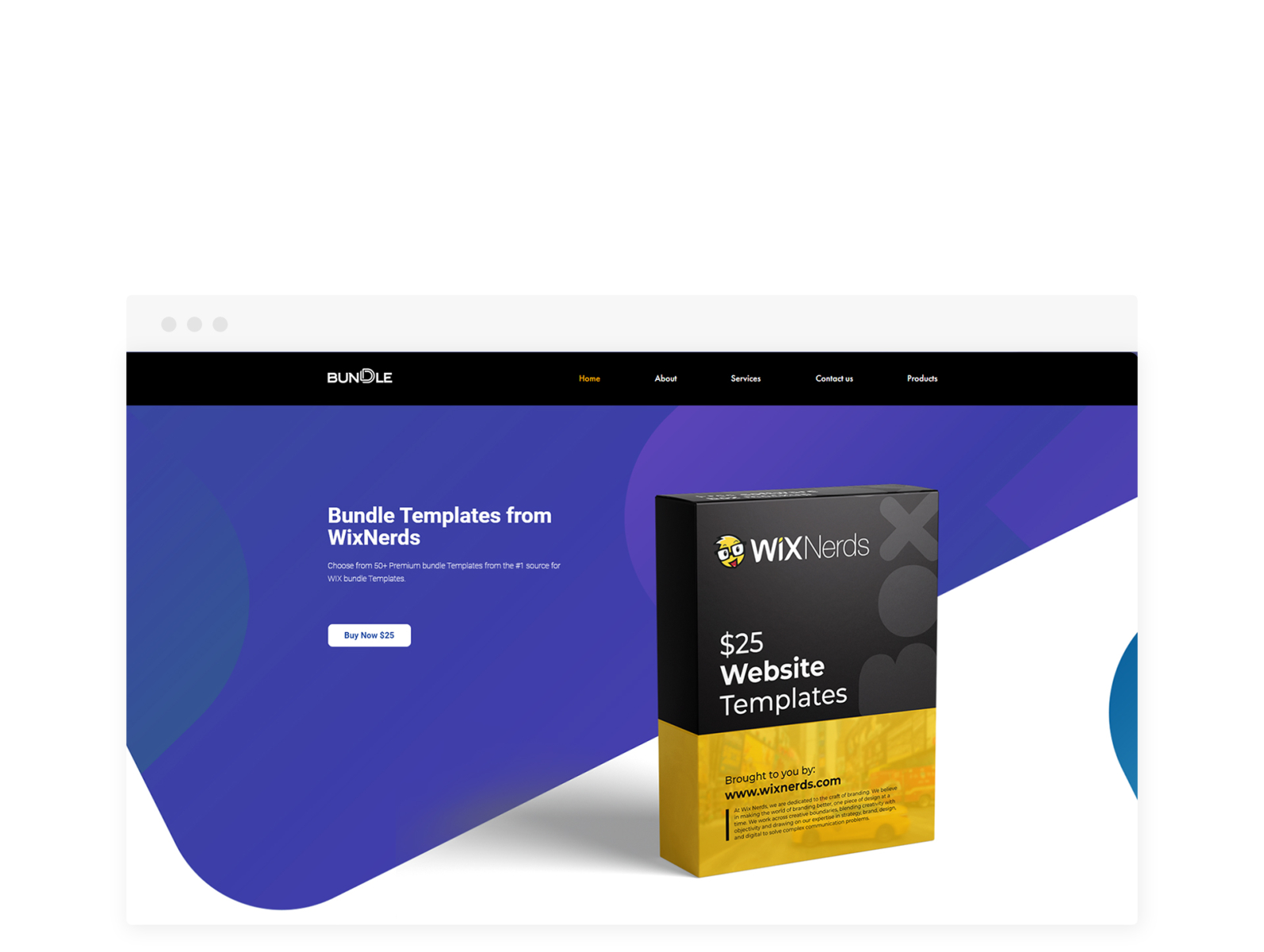 Multipurpose Mobile Ready Premium Wix Templates by Dave Elossais on