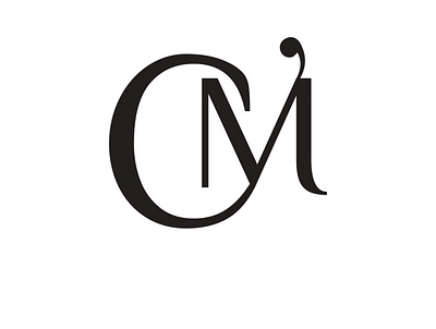 Monograma design illustration logo vector