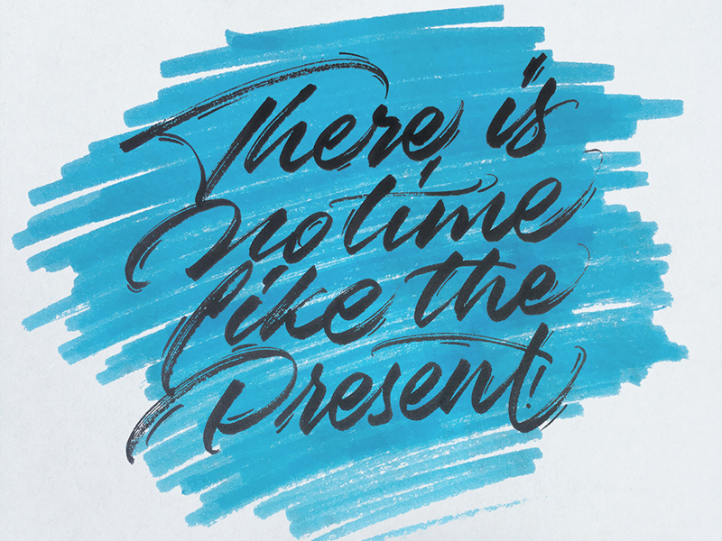 there-is-no-time-like-the-present-by-andrii-on-dribbble