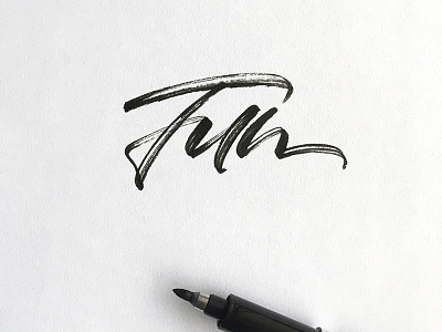 Fun art artist brush brush calligraphy brush lettering brushpen brushscript calligraphy customtype design graphic design lettering logo logo design logotype signature signature logo type typography