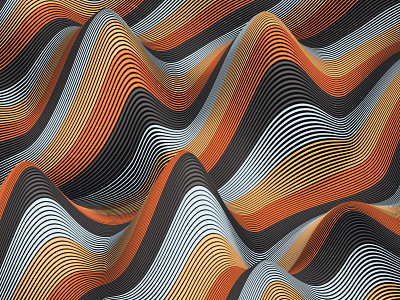 Novelty Waves 4 abstract adobe illustrator lines moire vector