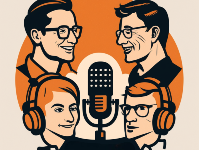 Podcast Logo design branding design graphic design illustration logo