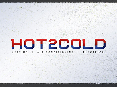 Hot 2 Cold Logo branding identity logo