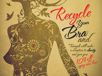 Recycle Your Bra lingerie