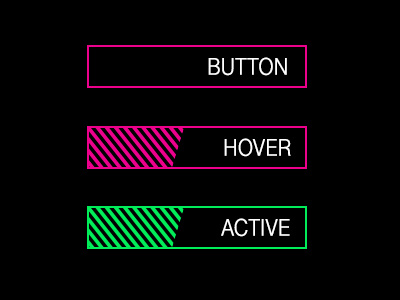 Electronic Beats Buttons active buttons hover html psd