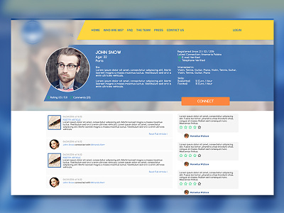 E-learning Platform button design flat photoshop ui ux webdesign website