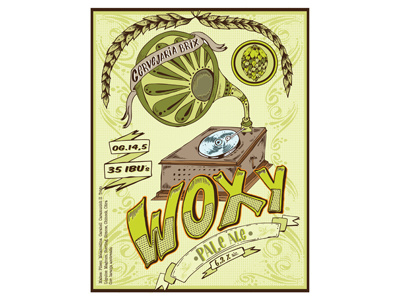 Woxy art beer beerlabel brew brewery cirobicudo illustration label