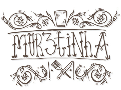 Muretinha01 cirobicudo crafttype illustrations logo