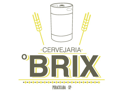 Brixbrewlogo01 beer cirobicudo homebrewing illustrations logo