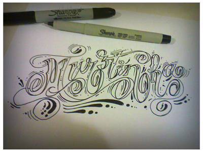 muretinha cirobicudo crafttype illustrations logo