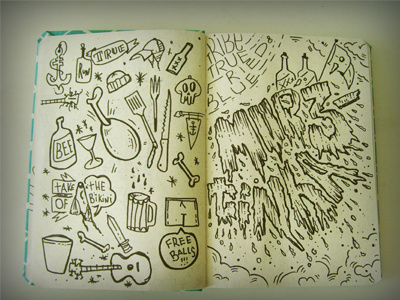 Muretinha Blackbook blackbook cirobicudo illustrations