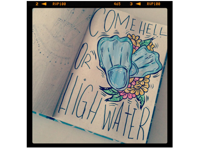 Comehell Sketch blackbook cirobicudo illustrations