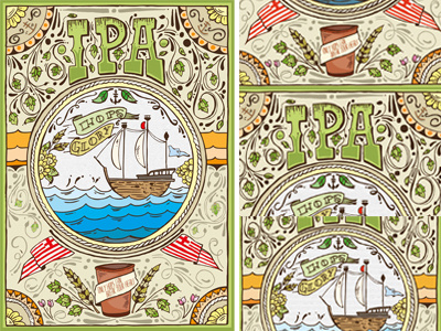 ipa beer cirobicudo illustrations